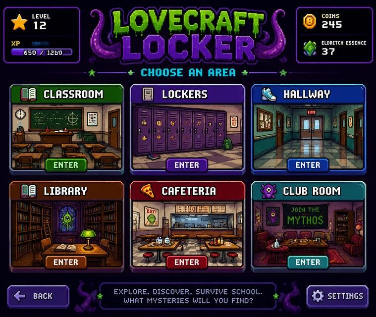 Lovecraft Locker 英文原版 内容截图