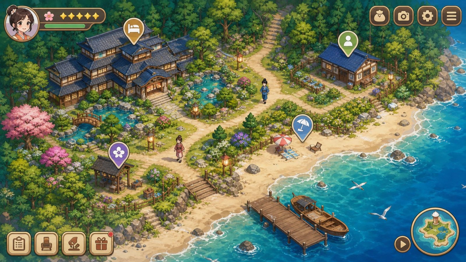 歌鸲旅馆KomadoriInn存档 操作界面 专题图 1